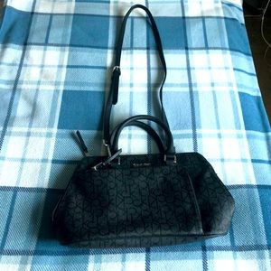 Black Calvin Klein Satchel (Original)